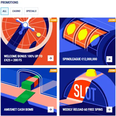 Tiki Taka Casino bonus